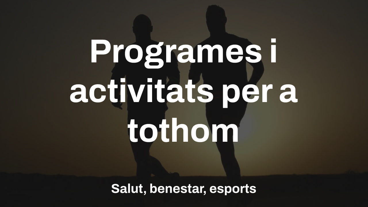 Programes i Activitats